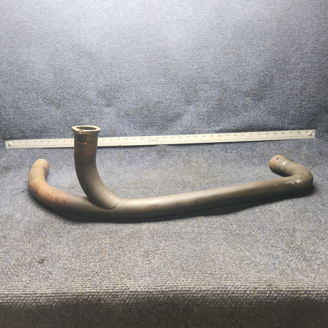 Used aircraft parts for sale, 63726-002 AWI Piper PA28-140 Left Front Exhaust Stack