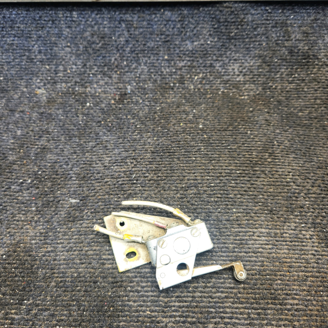 Used aircraft parts for sale, 45-361117-1 Beechcraft 35-33 Flap Limit Down Switch with Bracket