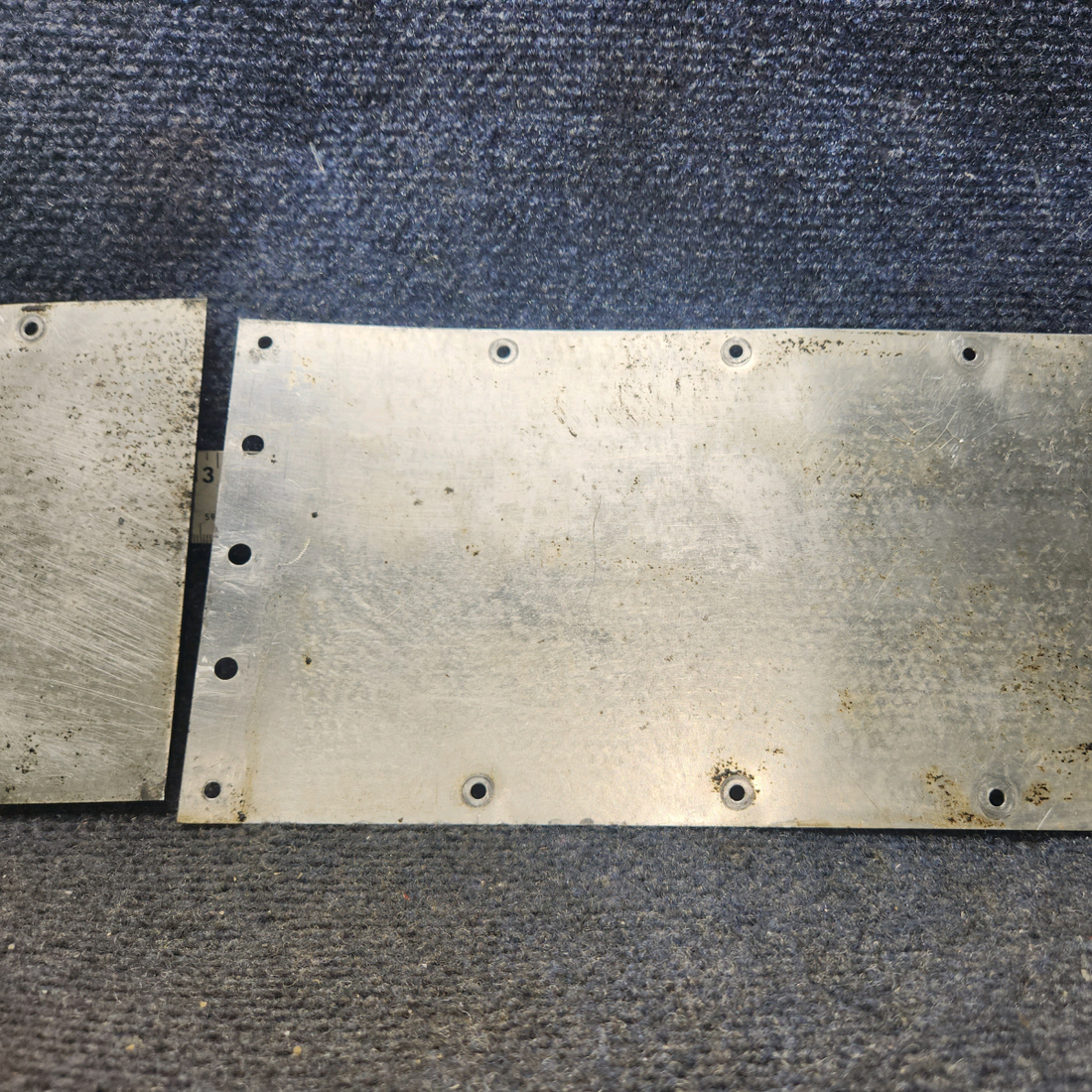 Used aircraft parts for sale, 63287-000 Piper PA28-161 Center Rear Top Tunnel Plate