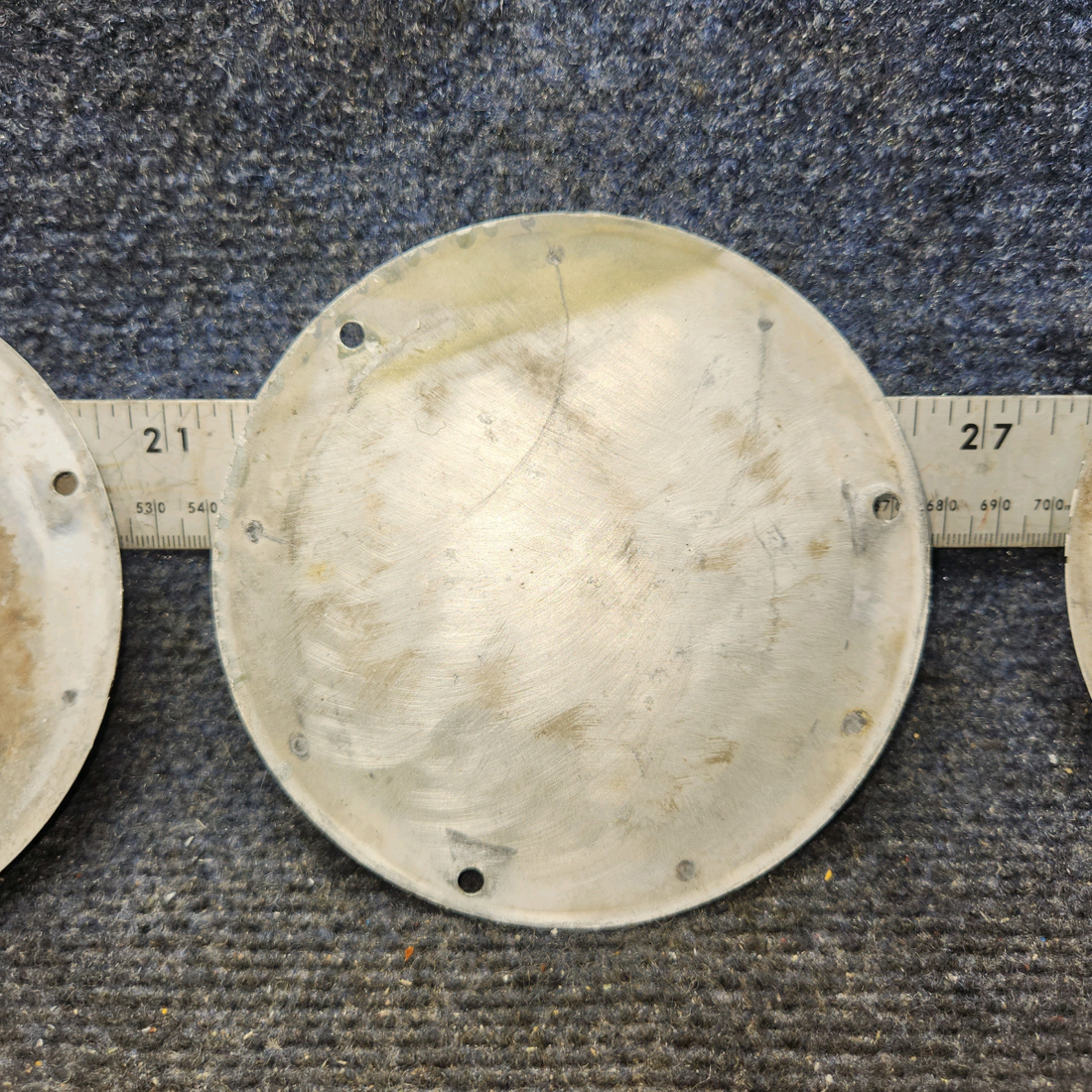 Used aircraft parts for sale, S225-1 Cessna 172 Inspection Cover Plate Set of 3