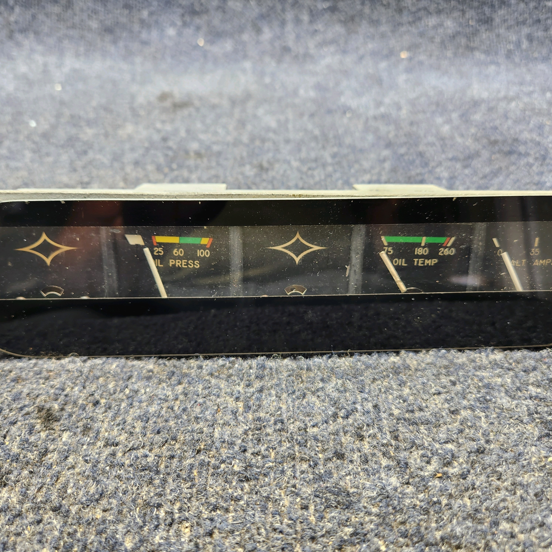 Used aircraft parts for sale, 95241-020 PIPIR PA32RT-300 INSTRUMENT CLUSTER (VOLTS: 14)