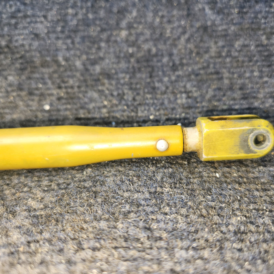 Used aircraft parts for sale, 35-524144-8 Beechcraft 35-33 Rudder Pedal Push Rod Tube