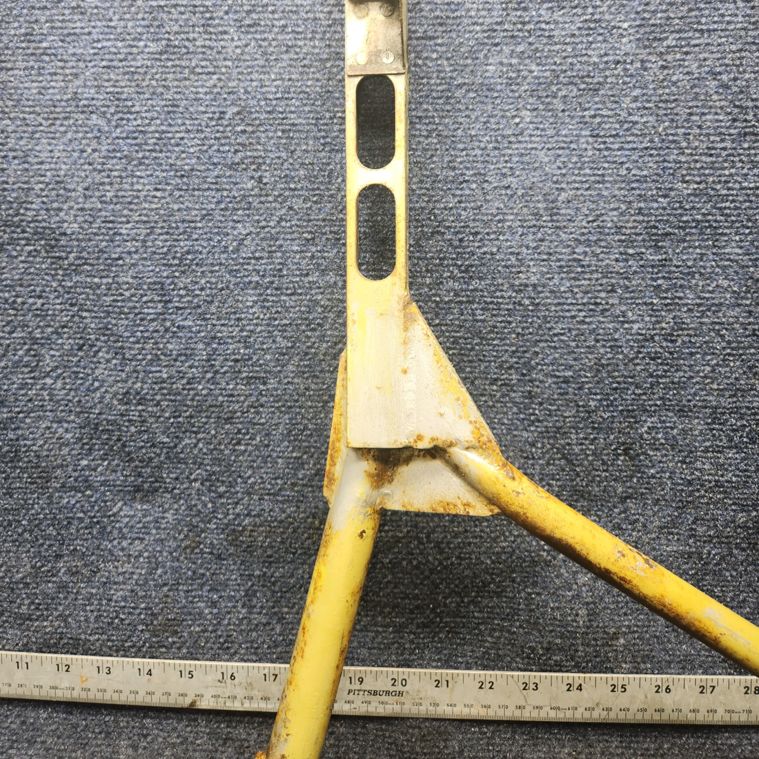 Used aircraft parts for sale, 169-810027-1 Beechcraft A24R Main Gear Retract Brace LH