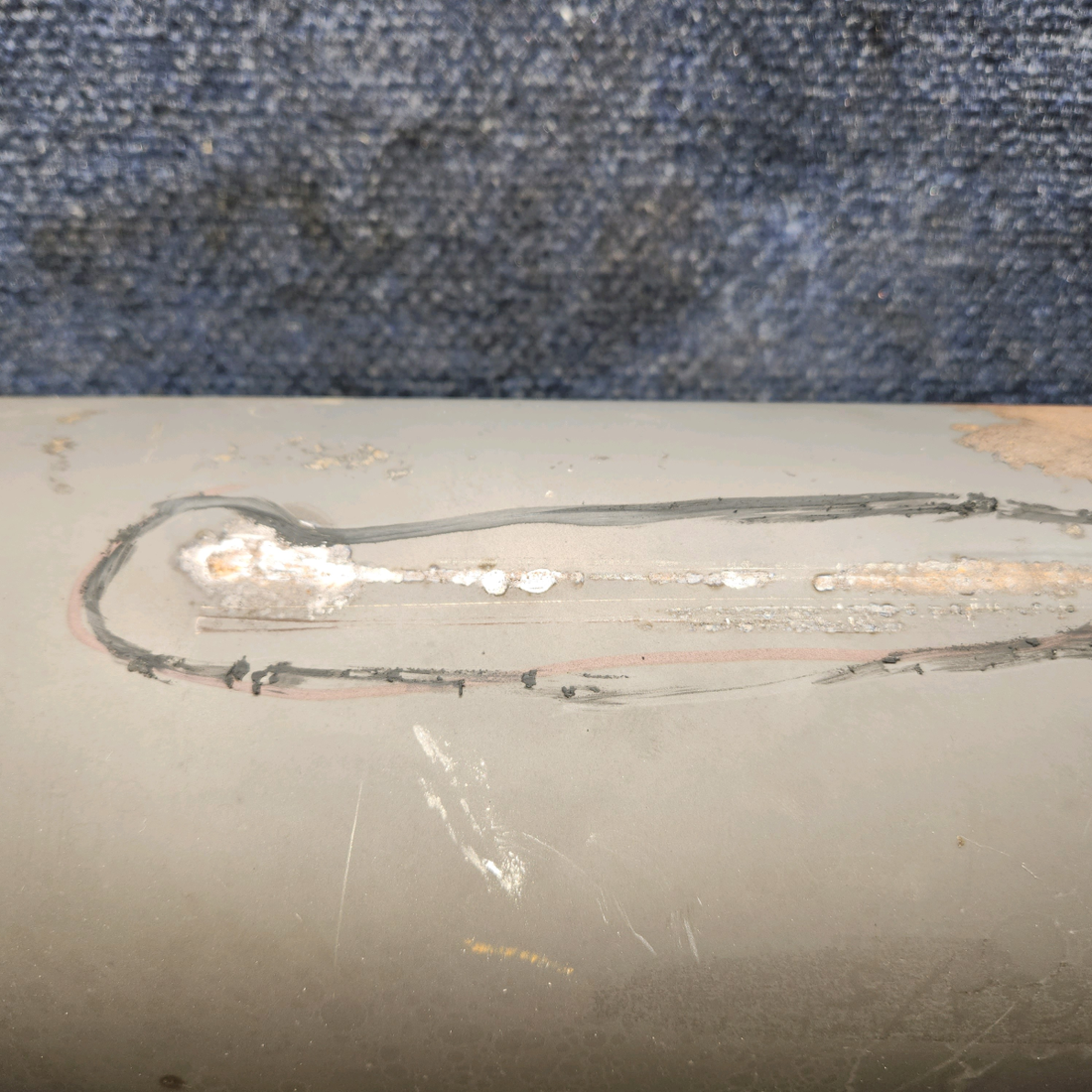 Used aircraft parts for sale, 0750161-28 Cessna 182G Muffler Assy