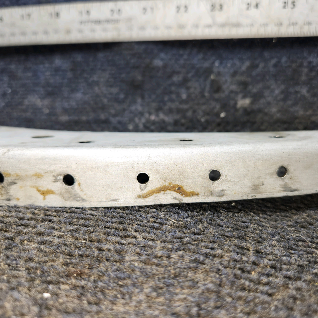 Used aircraft parts for sale, 0713495-10 Cessna 172E Bulkhead  Reinforcement AFT RH