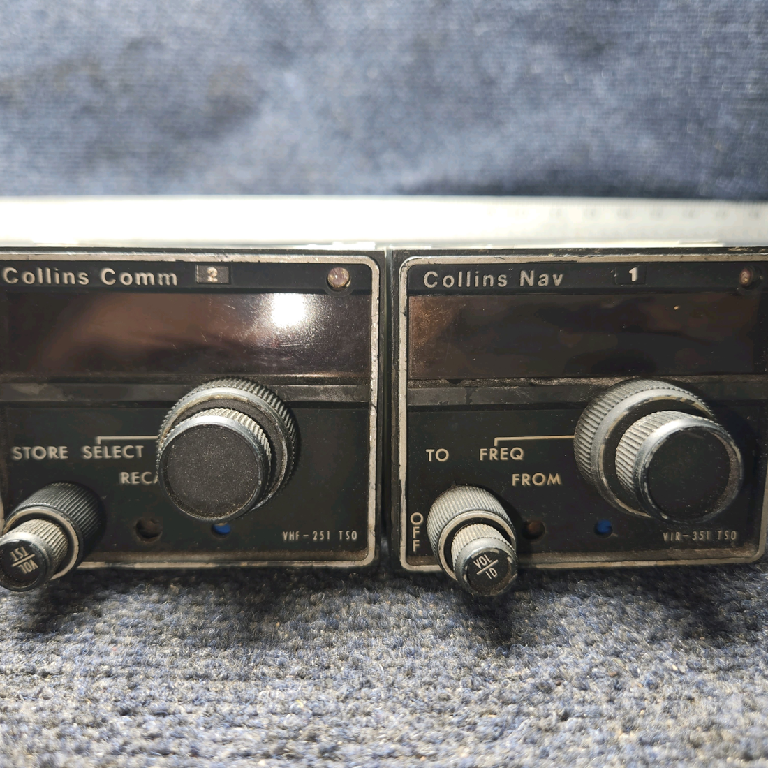 Used aircraft parts for sale, 622-2078-001 / 622-2080-011 Collins Collins Communication / Navigation Radio W/ Tray  "NO CONNECTORS"