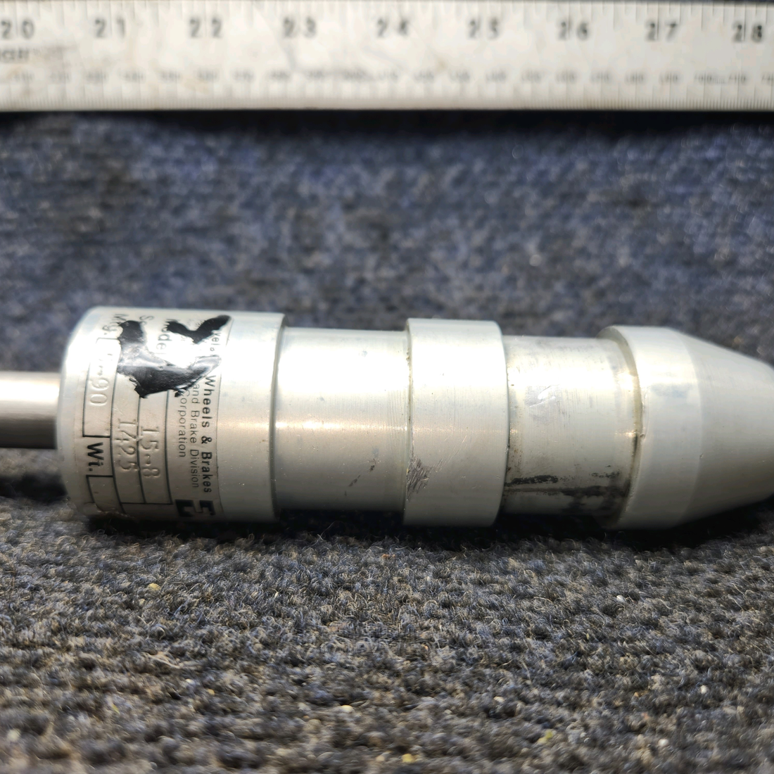 Used aircraft parts for sale, PS50152-5 Cleveland 15-8 Piper PA28-161 Shimmy Dampener - Missing Rod End