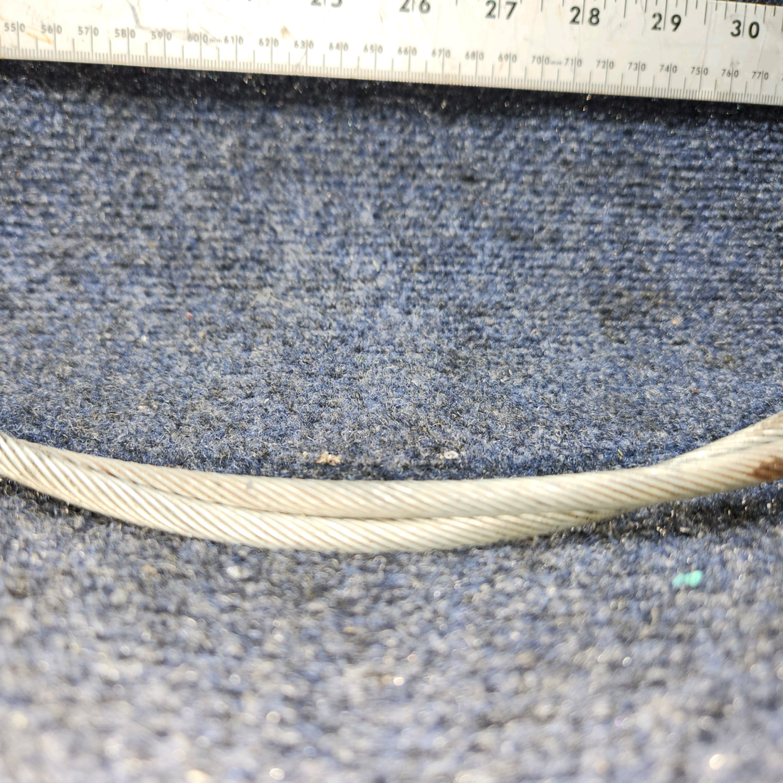 Used aircraft parts for sale, PS50146-13-10 PIPER PA28RT-201 Mixture Cable - Length 72"-  Price per Each