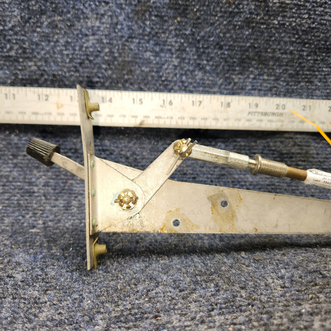Used aircraft parts for sale, PS50146-13-10 PIPER PA28RT-201 Alternate Air Cable W/Control