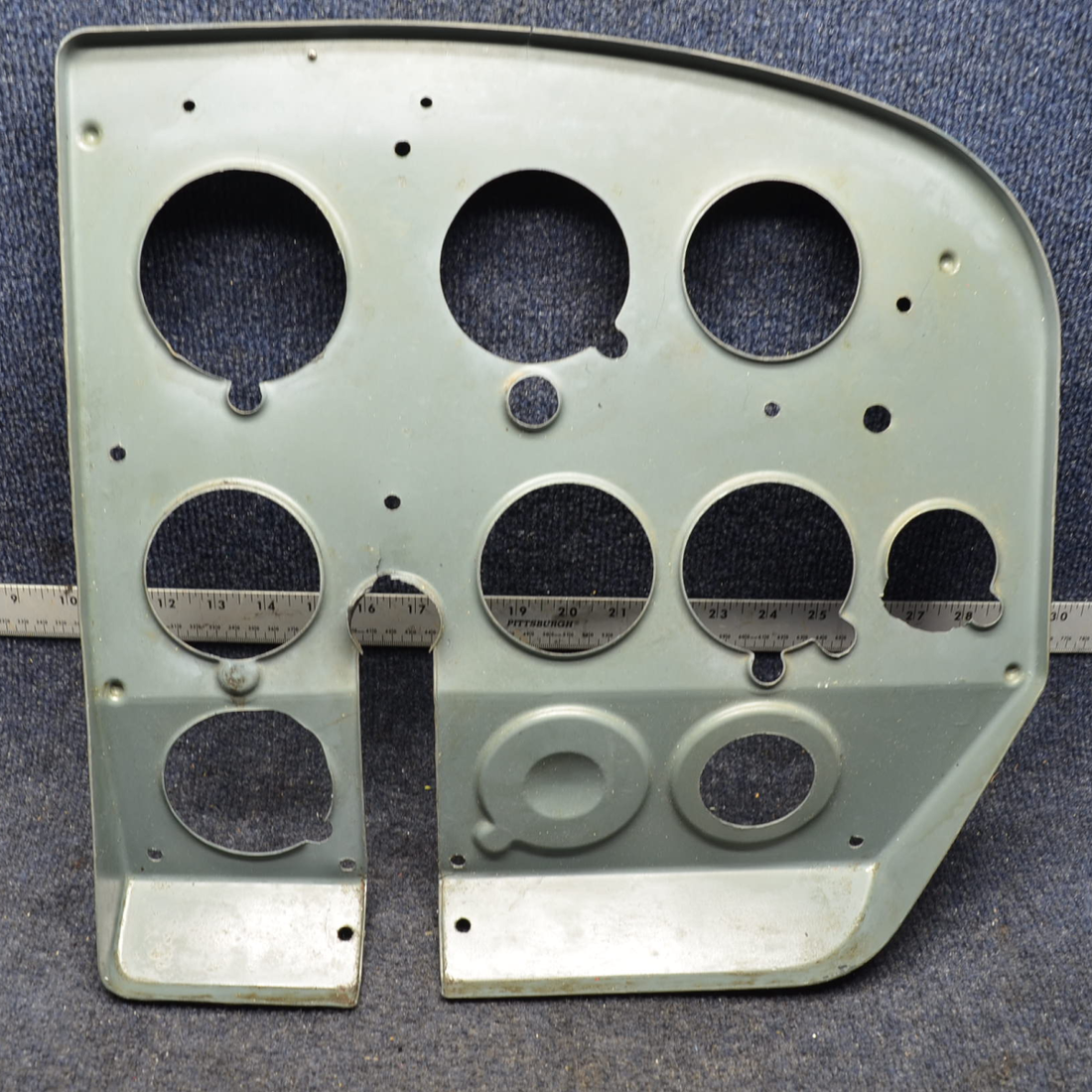 Used aircraft parts for sale, 0513133-2 Cessna C175 LH SIDE INSTRUMENT PANEL PLASTIC COVER