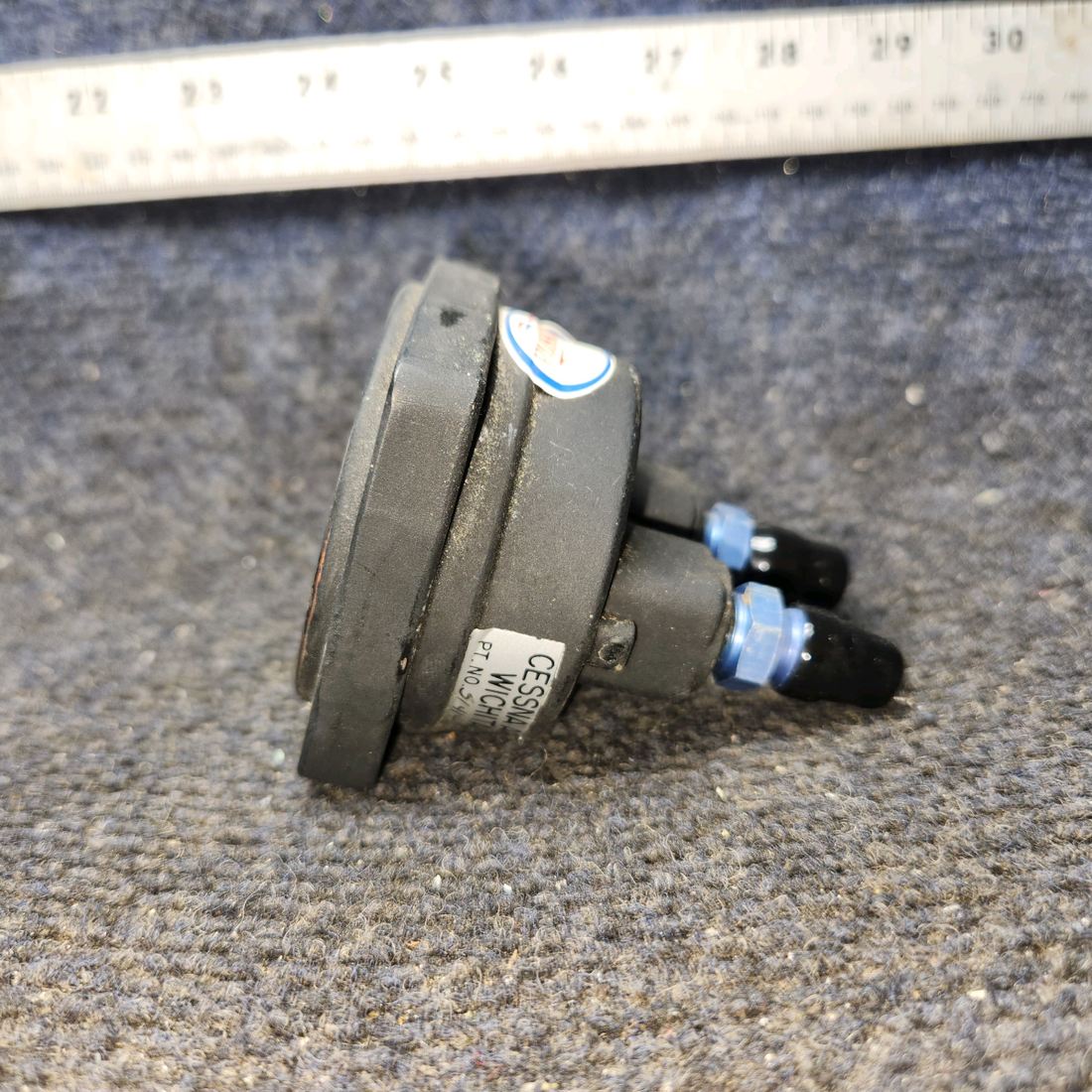 Used aircraft parts for sale, 51414-1 Standard Precision Cessna 172F Suction Indicator