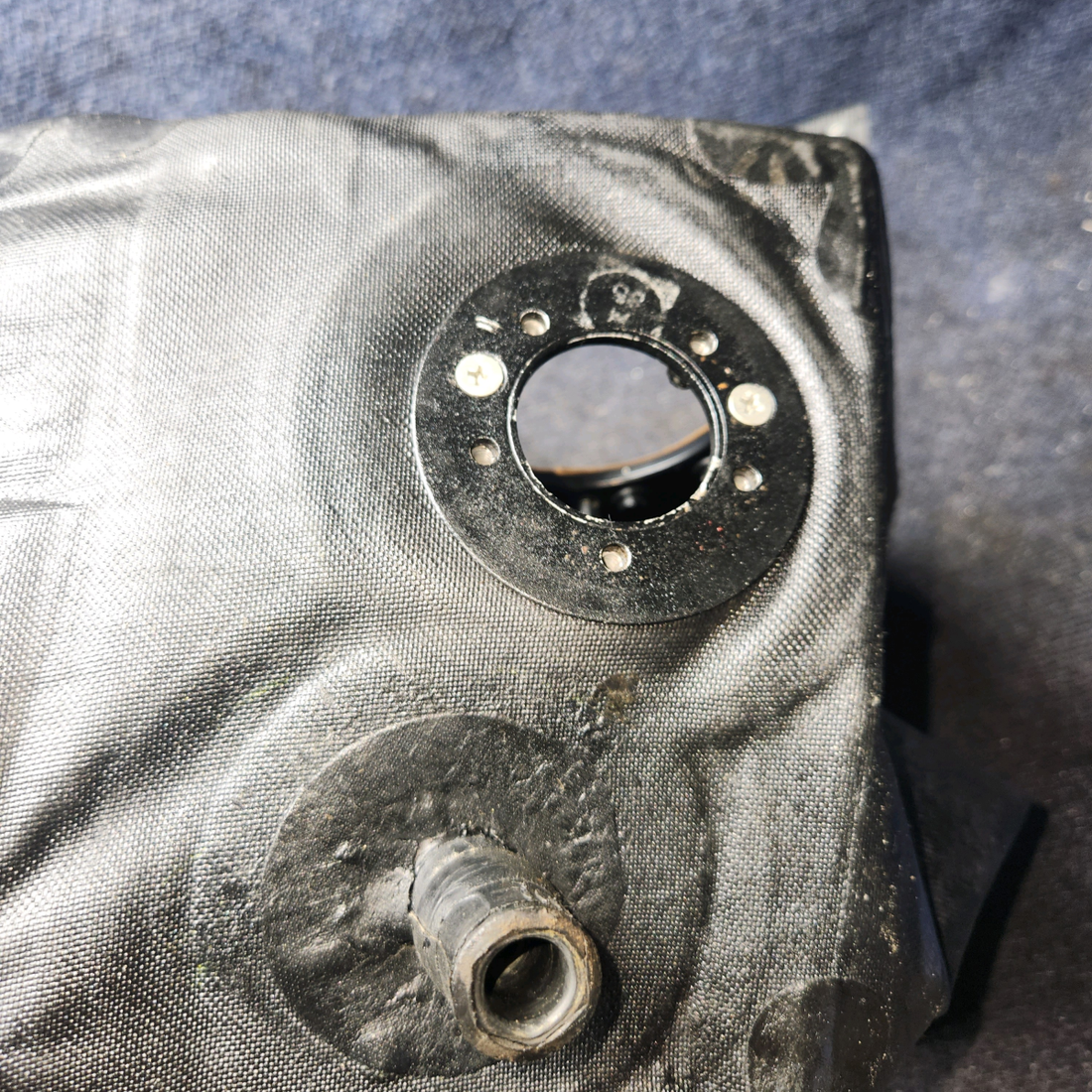 Used aircraft parts for sale, 35-921222-5 Beechcraft 35-33 10 Gallon Auxiliary Fuel Cell - LH