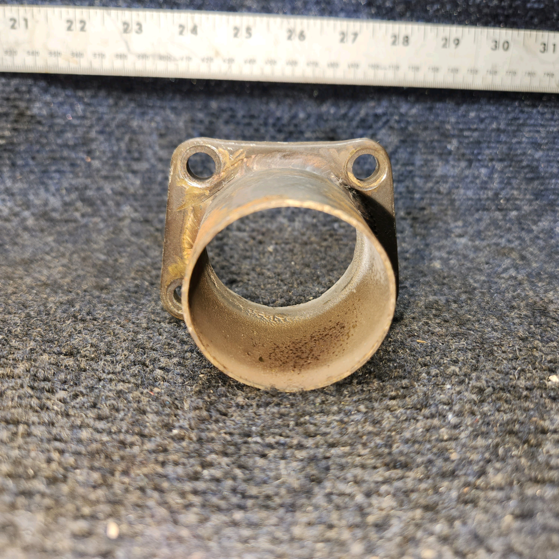 Used aircraft parts for sale, 96-950002-47 BEECHCRAFT 95-55B Exhaust Riser/Stub Assembly Cylinders 1 & 2 - Price per Each