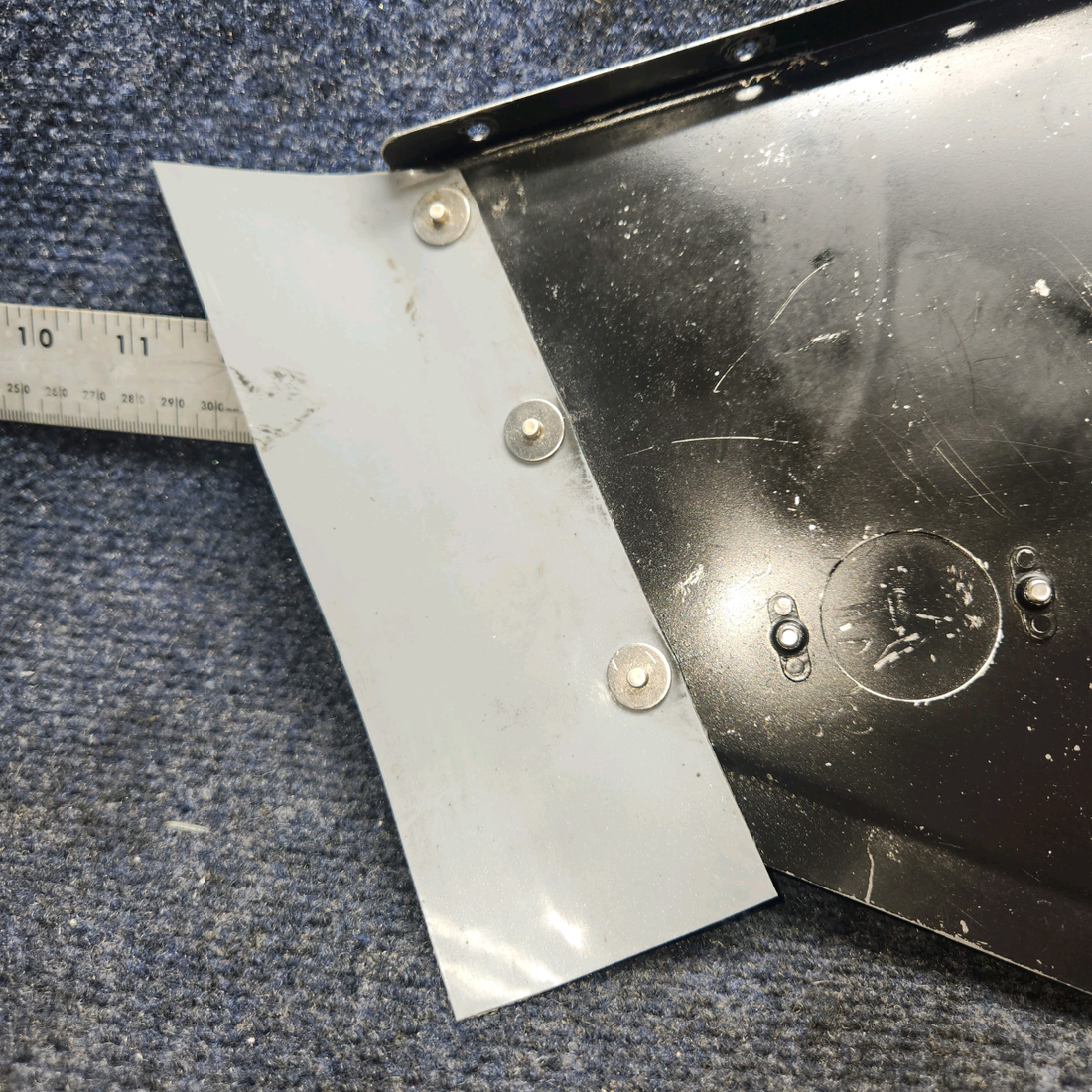 Used aircraft parts for sale, 0555204-1 CESSNA 172K BAFFLE ASSEMBLY #3 CYLINDER