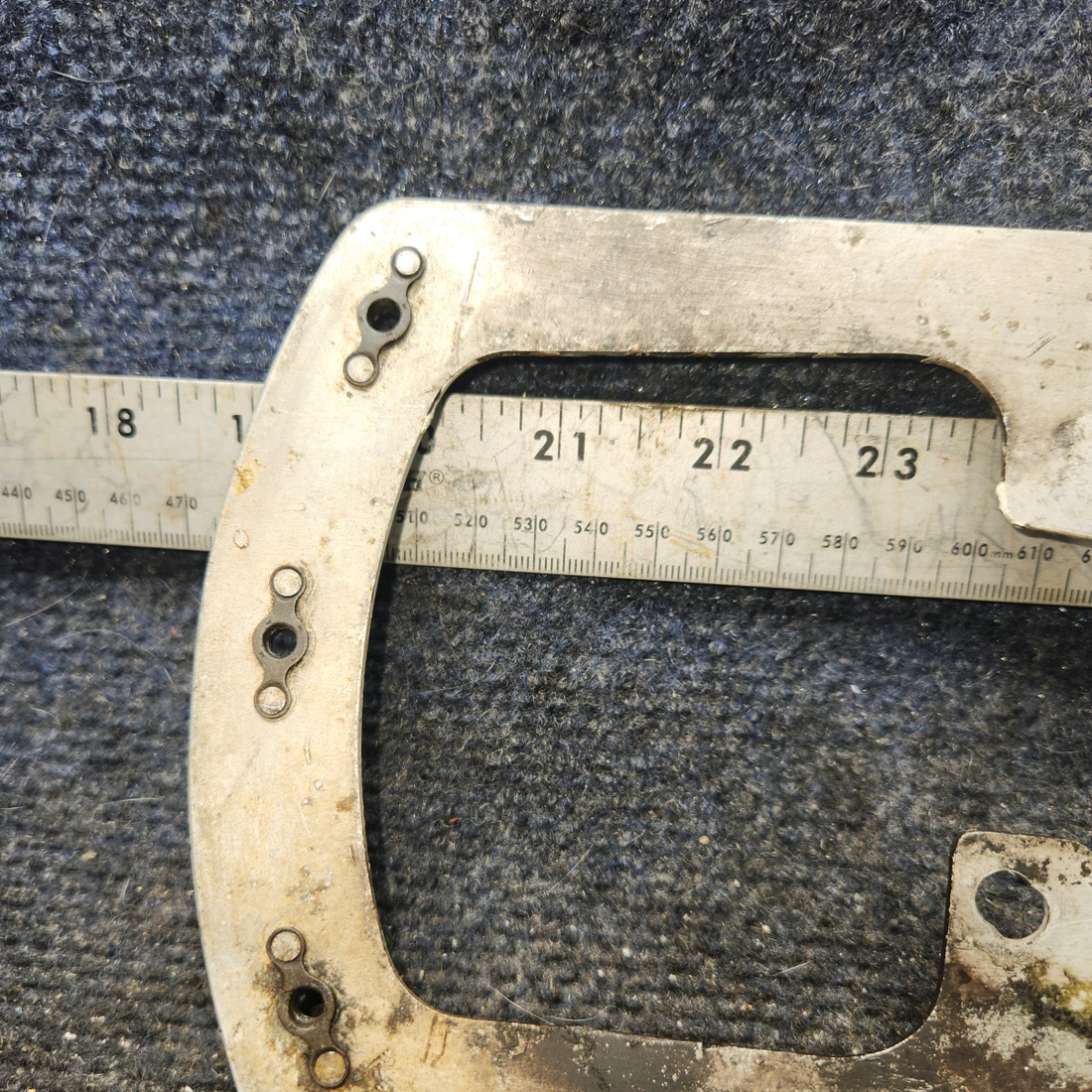 Used aircraft parts for sale, 0541220-1 cessna 172N Mounting Plate Assembly – LH