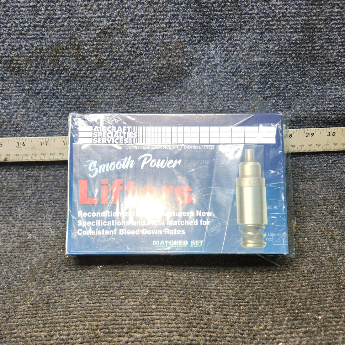 Used aircraft parts for sale, 78290 Lycoming O-540-A1D5 PIPER PA-24-250 Hydraulic Units With  Sockcts set of 12