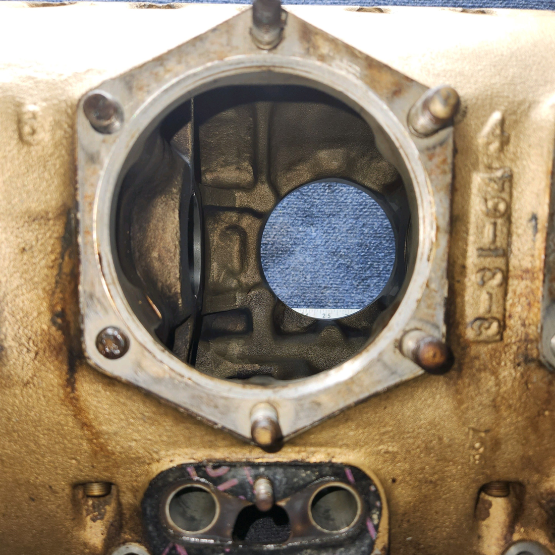 Used aircraft parts for sale, 530836 Continental O-300-D Cessna 172F Crankcase