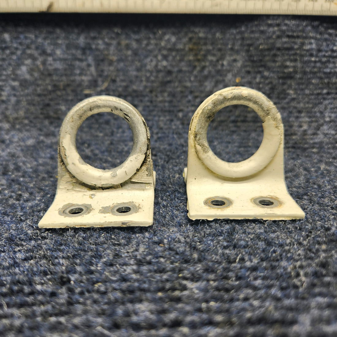 Used aircraft parts for sale, 35-115232 Beechcraft A23A Musketeer Custom III BEECH WING TIE DOWN SET OF 2