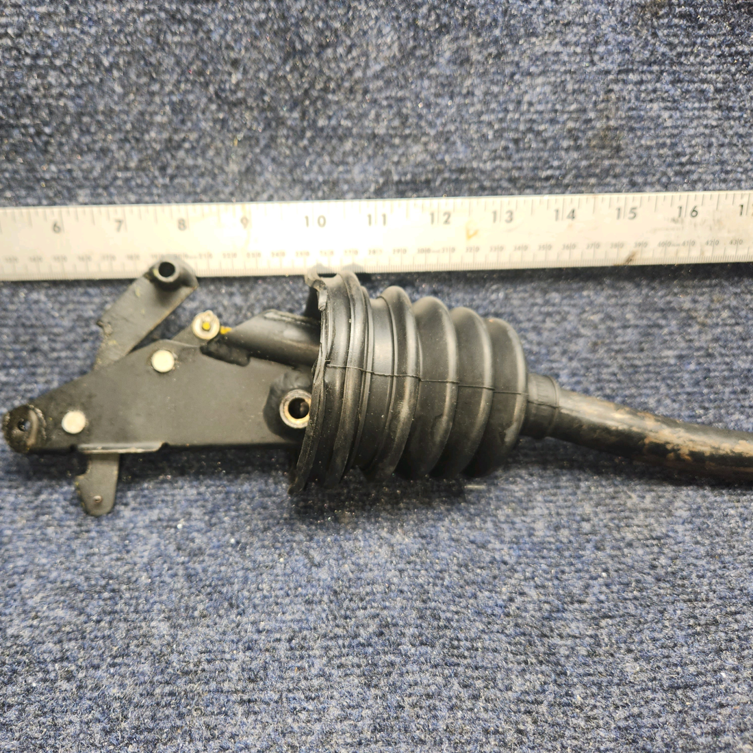 Used aircraft parts for sale, 20974-000 PIPER PA-24-250 Flap Lever Assy