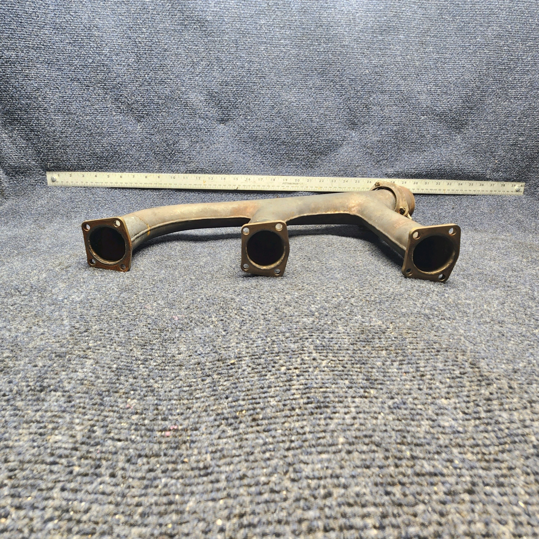 Used aircraft parts for sale, 35-95011 Beechcraft F33A EXHAUST STACK ASSEMBLY LH W/ PROBE HOLES