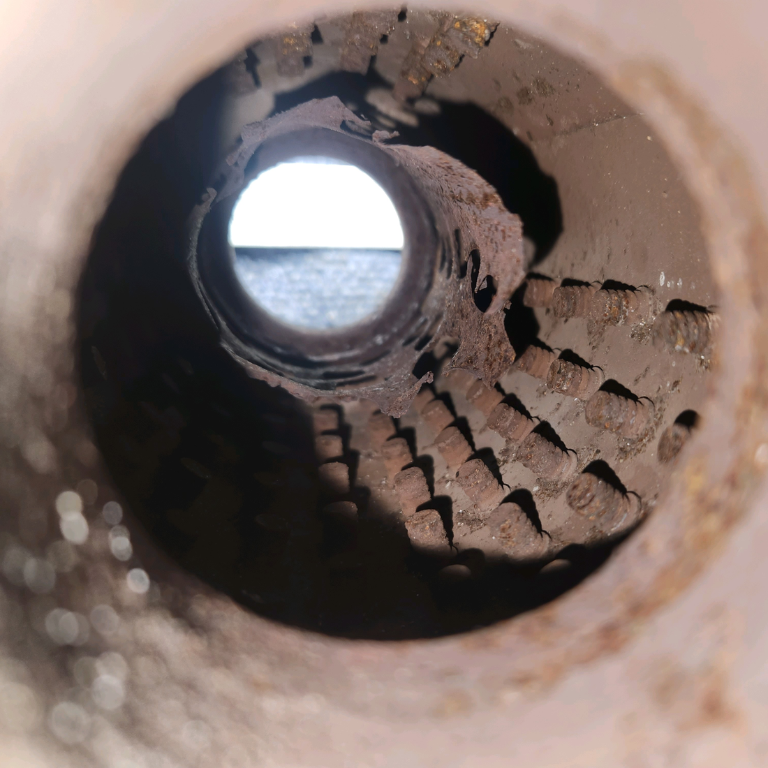 Used aircraft parts for sale, 186-30 Beechcraft F35 Muffler Heat Assy