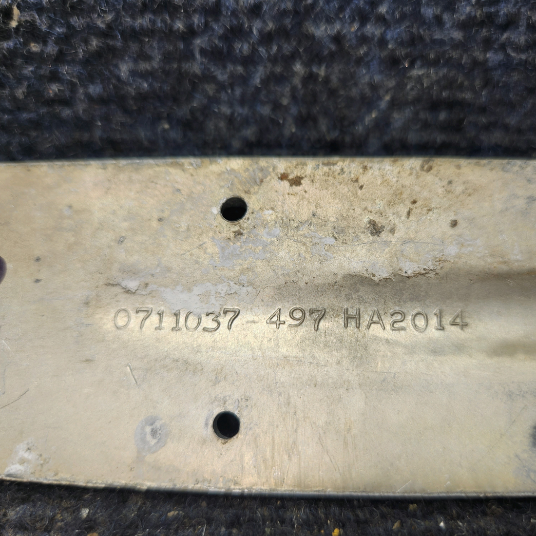 Used aircraft parts for sale, 0711037-497 Cessna Upper Door Hinge