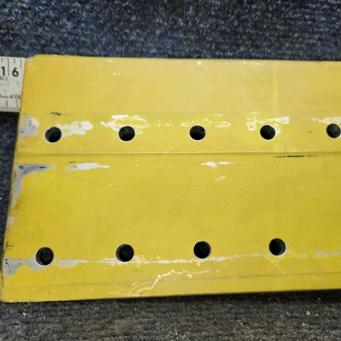 Used aircraft parts for sale, 169-110014-1 Beechcraft C23 SUNDOWNER Wing Splice Plate Upper Main Spar