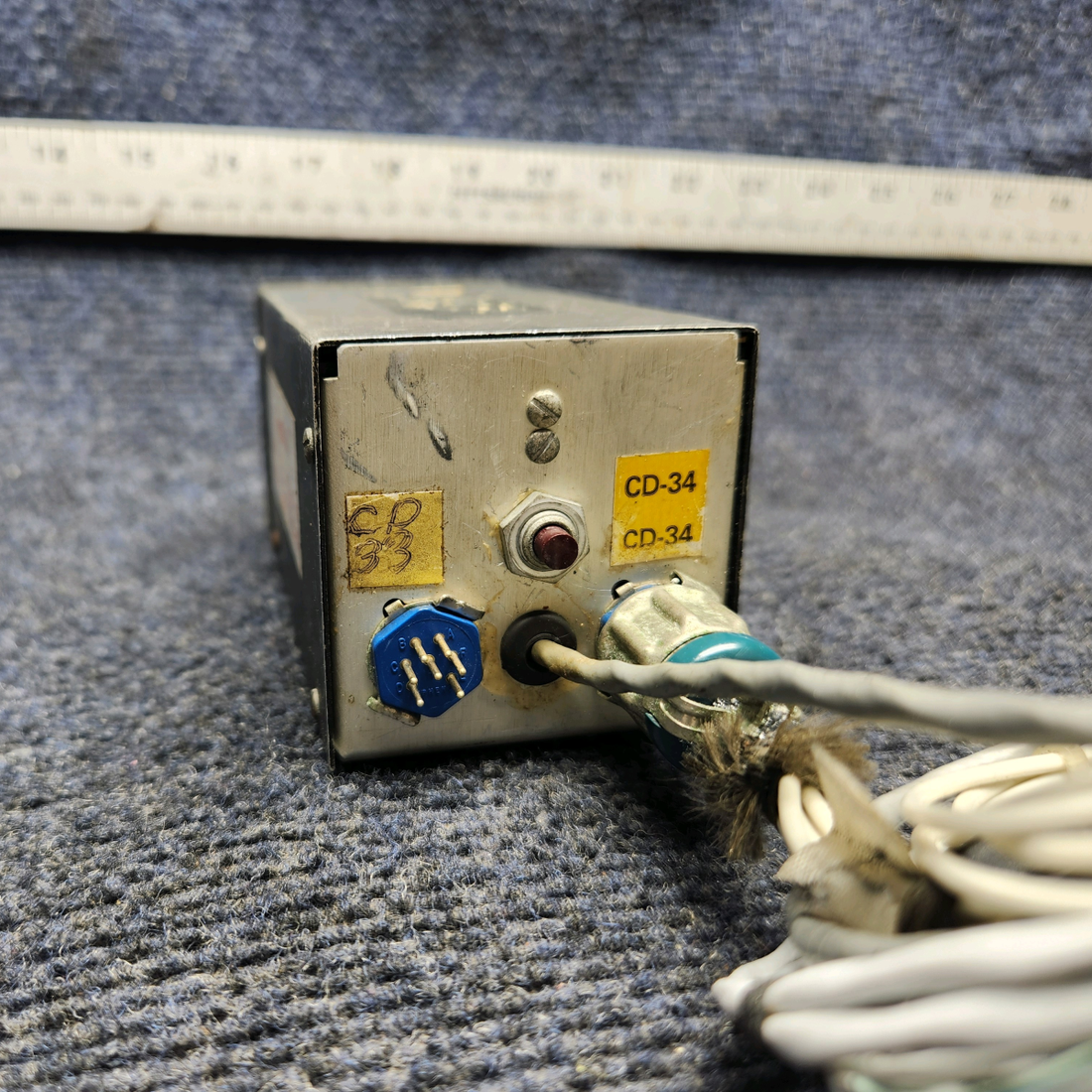 Used aircraft parts for sale, 1C388 EDO-AIRE Mitchell Beechcraft A24R Radio Coupler (Volts: 14)