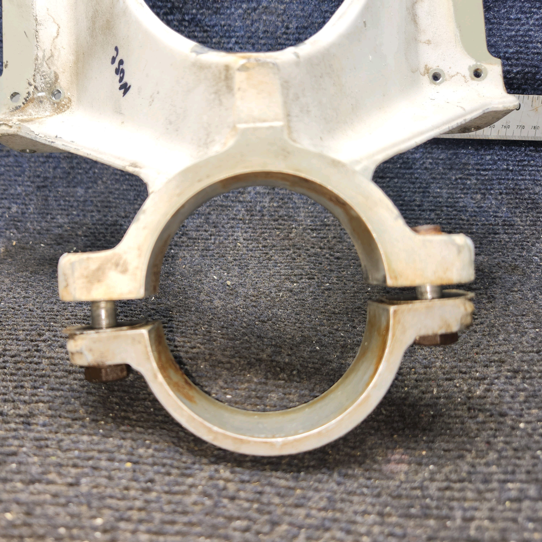 Used aircraft parts for sale, 0543016-1, 0543018-1 Cessna 172F Nose Gear Lower Fitting with Cap