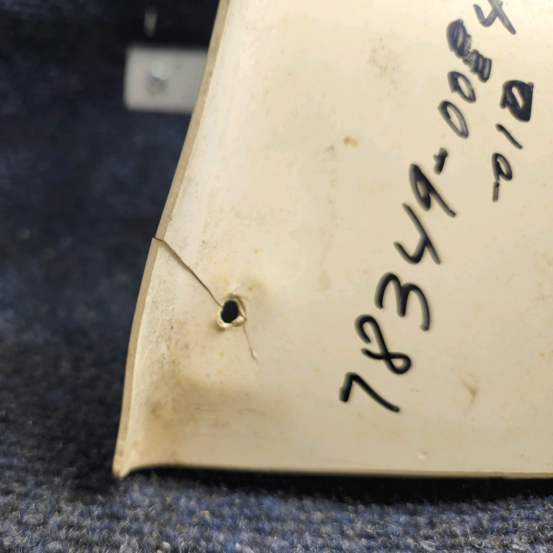 Used aircraft parts for sale, 78349-004 Piper PA32RT-300 Cover - Middle Left Window Trim Cover