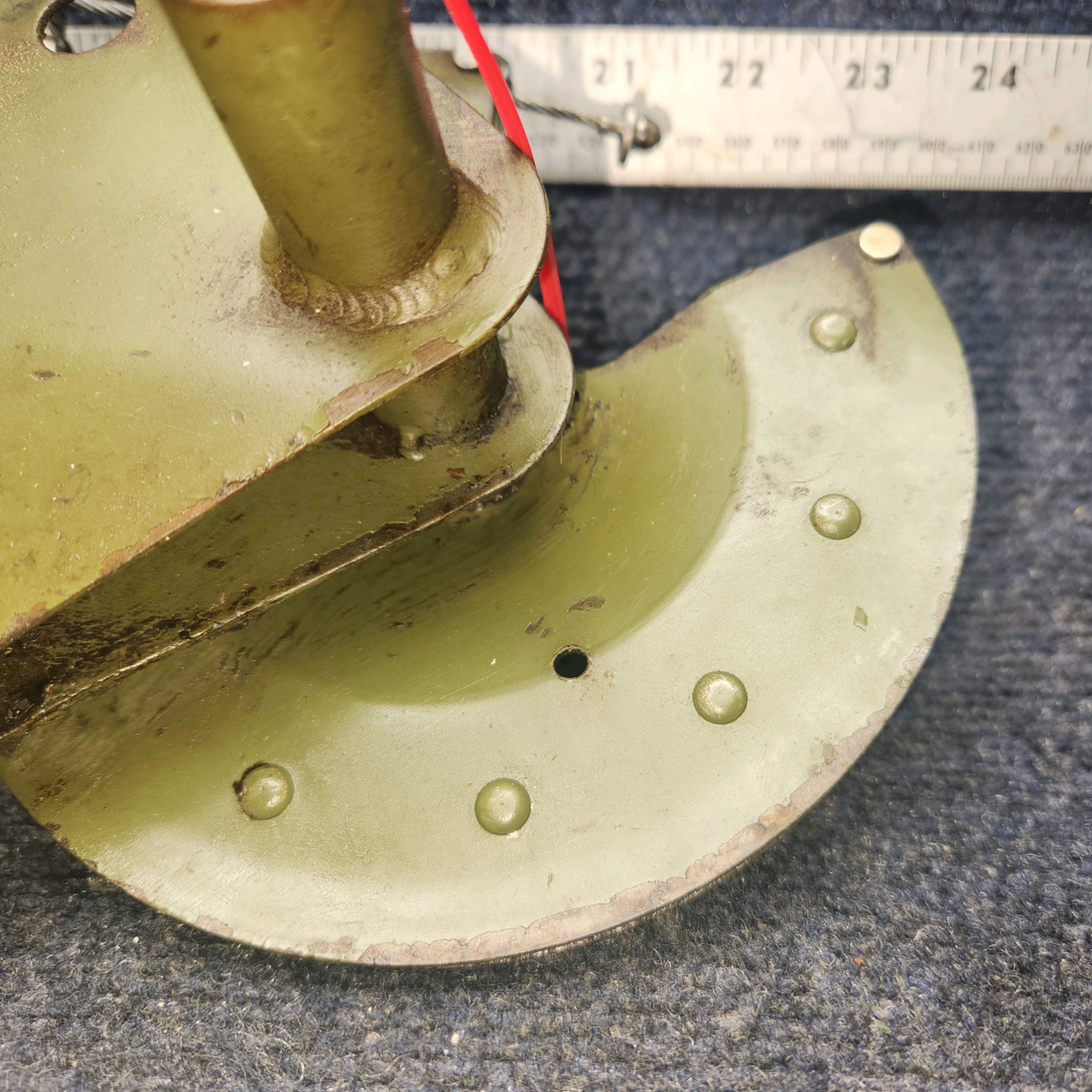 Used aircraft parts for sale, 0760612-1 CESSNA 172K FLAP DRIVE PULLEY ASSEMBLY RH