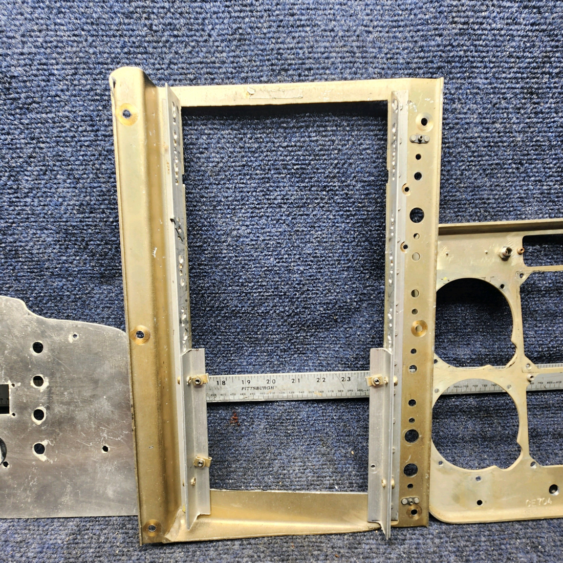 Used aircraft parts for sale, 35-324451-135,  36-324022-5 Beechcraft F33A INSTRUMENT PANEL SET W/ RADIO PANEL