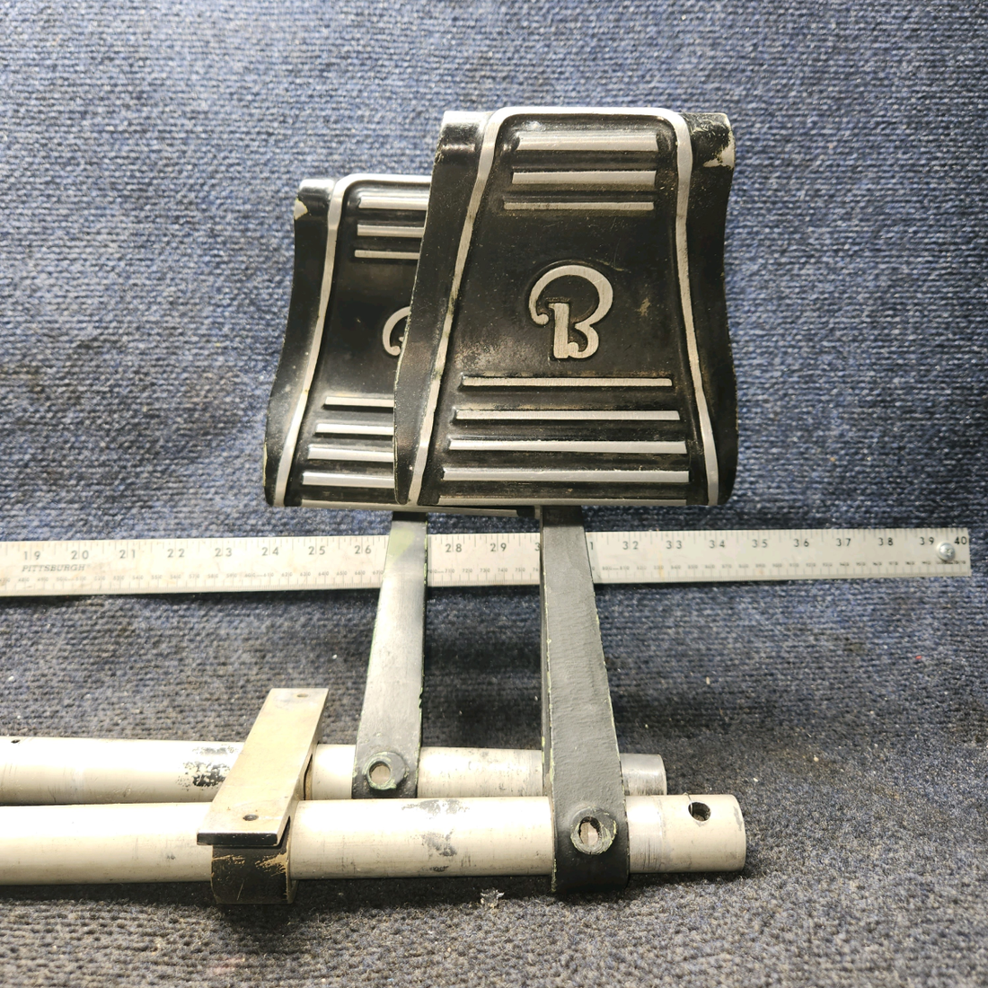 Used aircraft parts for sale, 169-524013-1 Beechcraft C23 SUNDOWNER Rudder Pedal Installation Assy