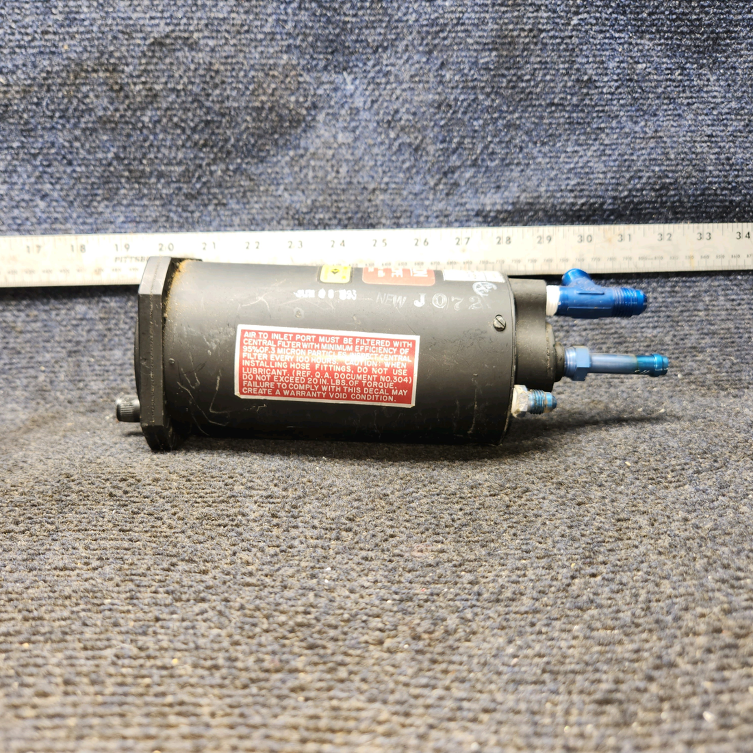 Used aircraft parts for sale, 23-501-06-16 Sigma-tek Cessna 182G Attitude Gyro Artifical Horizon