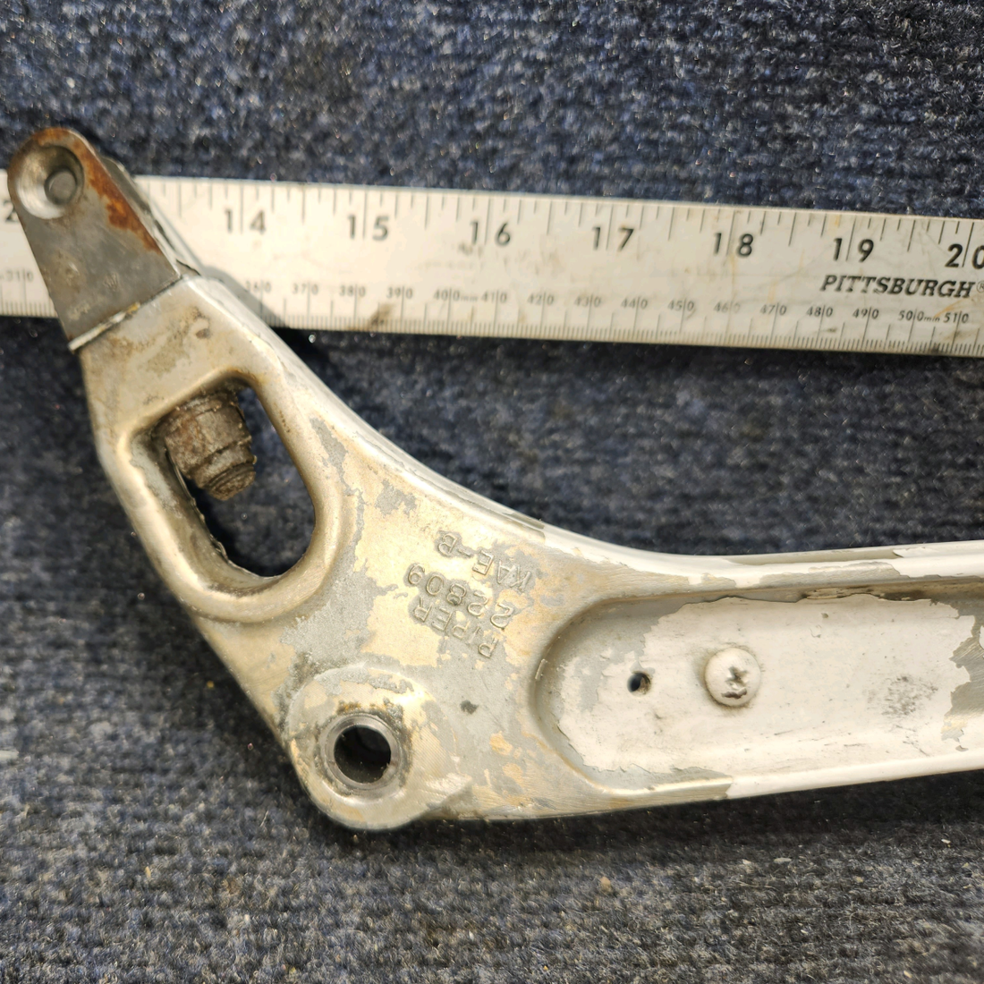 Used aircraft parts for sale, 754-429 PIPER PA-24-250 Nose Gear Drag Link Assembly LH