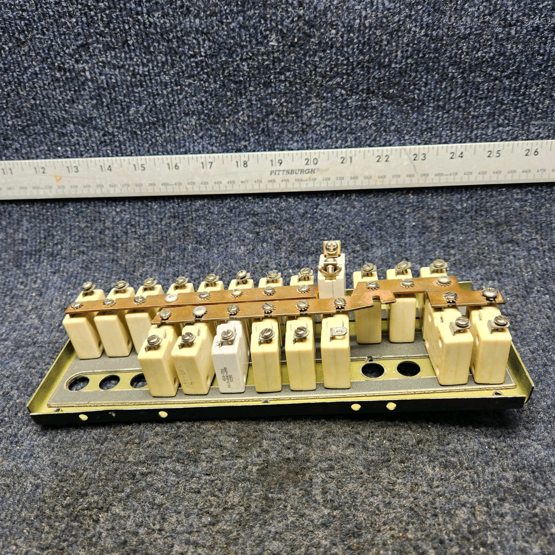 Used aircraft parts for sale, Control Panel Piper PA32RT-300 BUTTON CONTROL PANEL