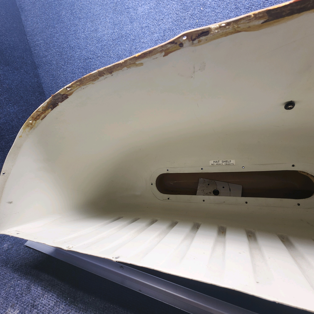 Used aircraft parts for sale, 35-554035-601 Beechcraft F33A HAT SHELF ASSEMBLY