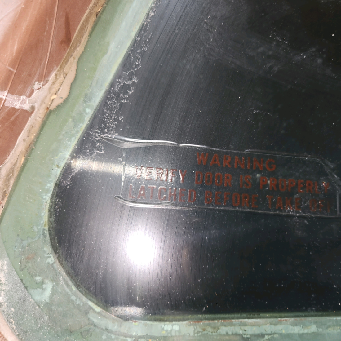 Used aircraft parts for sale, 169-420036-604 Beechcraft A24R RH Cabin Door W/ Hinge