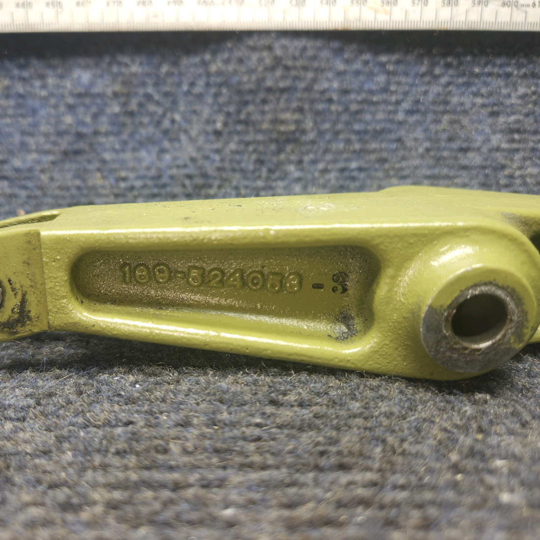 Used aircraft parts for sale, 169-524053-1 Beechcraft A24R Rudder Pedal Bellcrank Assembly