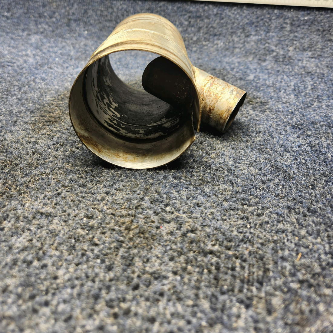 Used aircraft parts for sale, 38158-000 Piper PA32RT-300 DEFROSTER TAKEOFF DUCT