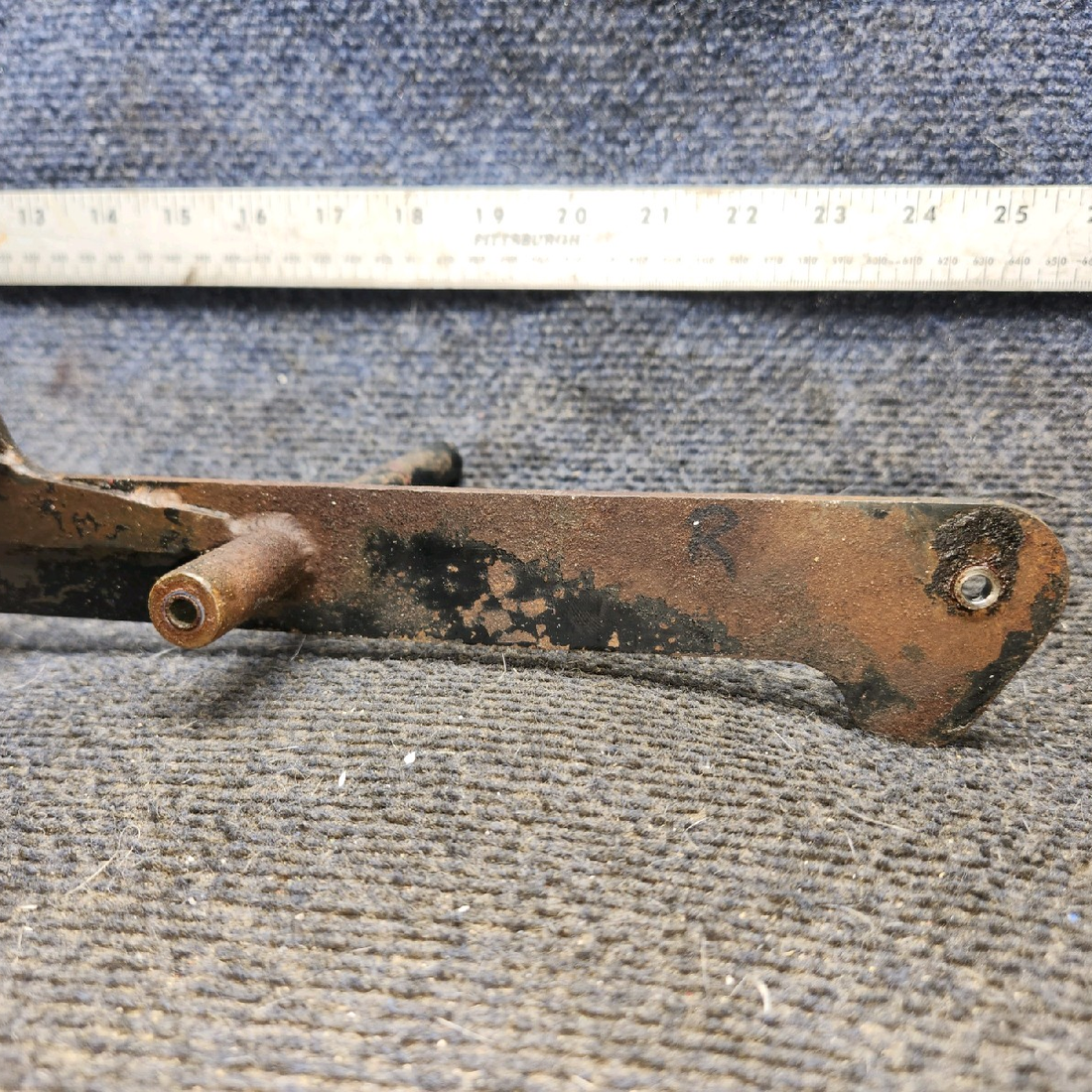 Used aircraft parts for sale, 35614-011 piper PA-28-181 Aileron Bellcrank Assembly - RH
