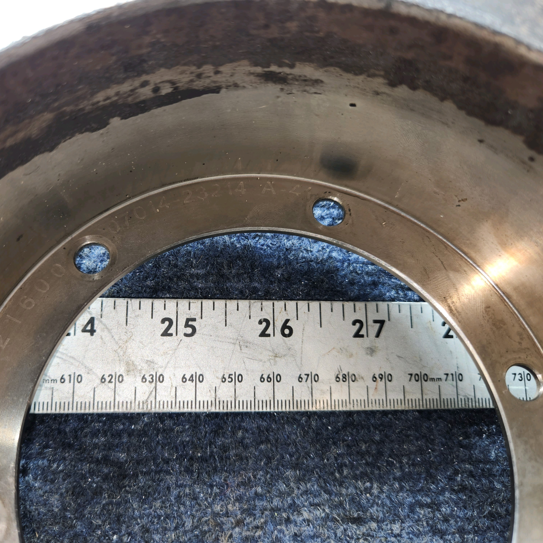 Used aircraft parts for sale, RA164-21600 Rapco Inc. Piper PA32RT-300 Slotted Brake Disc (0.428")