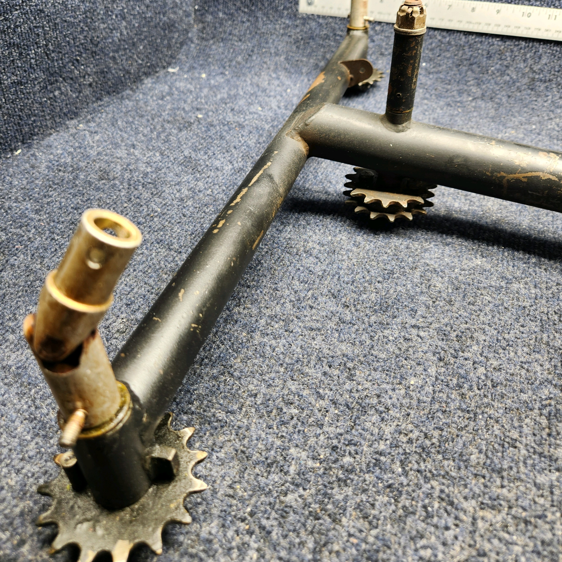 Used aircraft parts for sale, 62703-026 PIPER PA28-140 TEE BAR ASSEMBLY CONTROL COLUMN