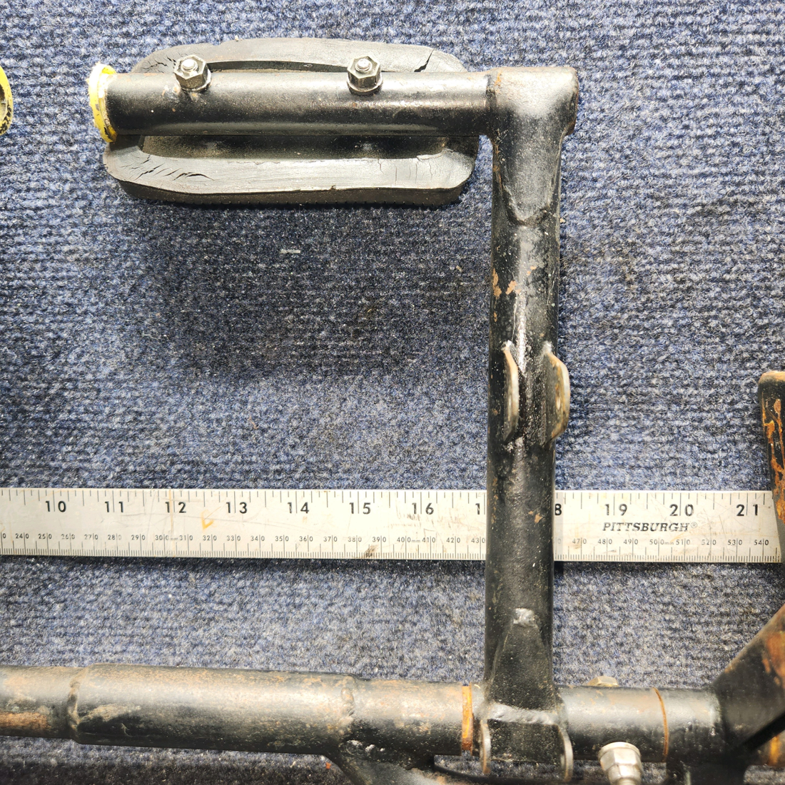 Used aircraft parts for sale, 63459-12 Piper PA28-140 Rudder Pedal Assembly