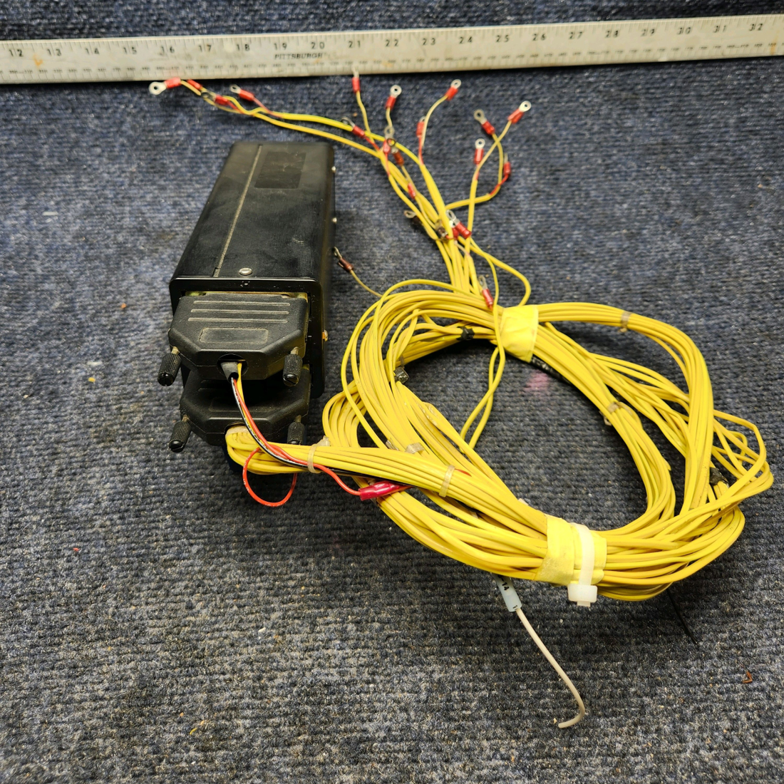 Used aircraft parts for sale, EGT-701-4C Mooney M20K ENGINE TEMPERATURE INDICATOR ASSEMBLY (11-30V)CHT & EGT PROBES (SIX),