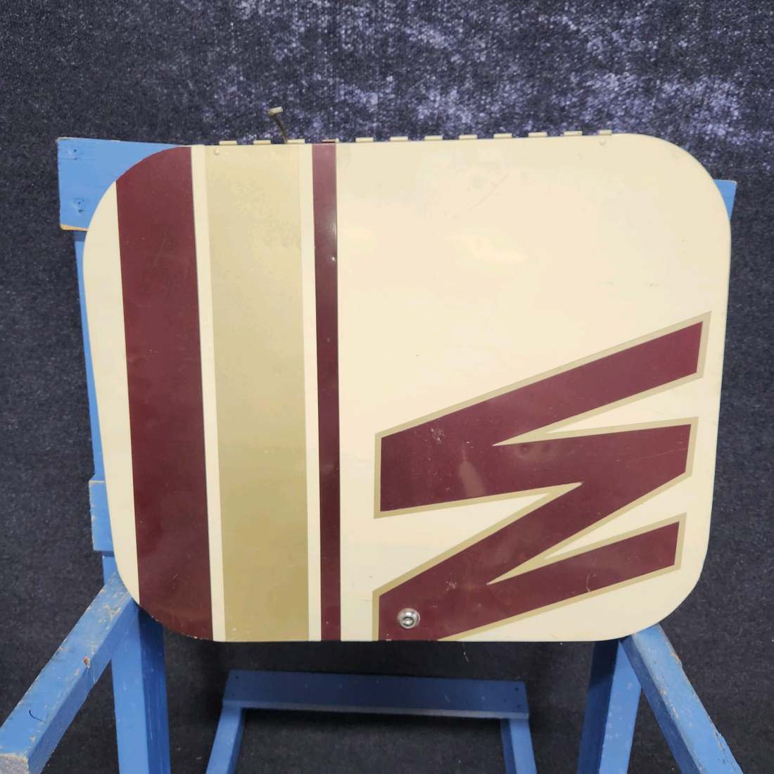 Used aircraft parts for sale, 35-410070-602 BEECHCRAFT F35 BAGGAGE DOOR ASSEMBLY NO KEY- INTERIOR MODIFIED "SEE PHOTOS FOR DETAIL"