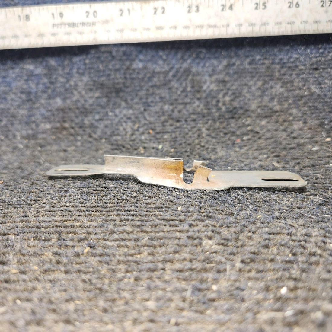 Used aircraft parts for sale, 79234-000 piper PA-28-181 Cabin Door Latch Plate