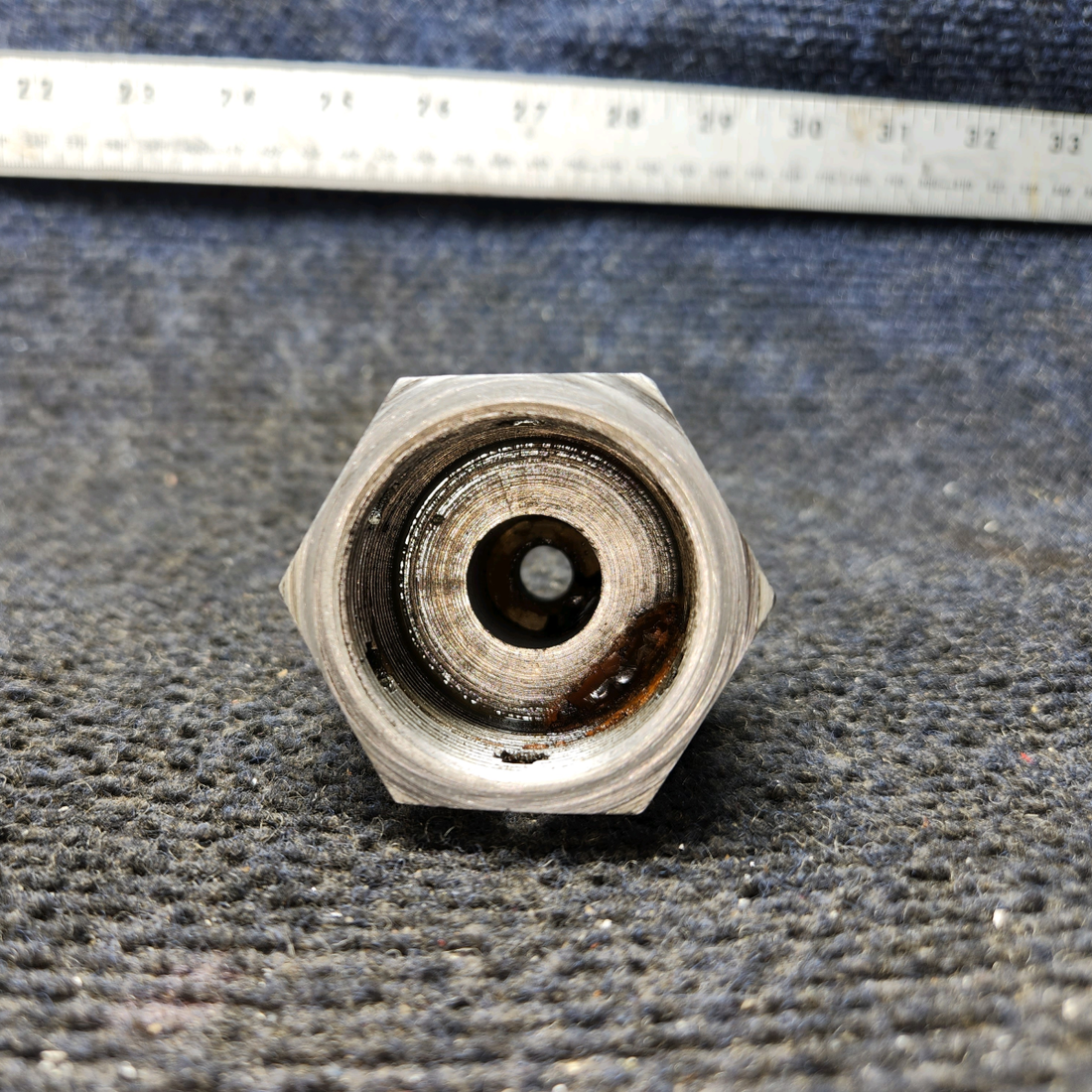 Used aircraft parts for sale, 0441130-2 Cessna 182G Wheel Fairing Axle Nut