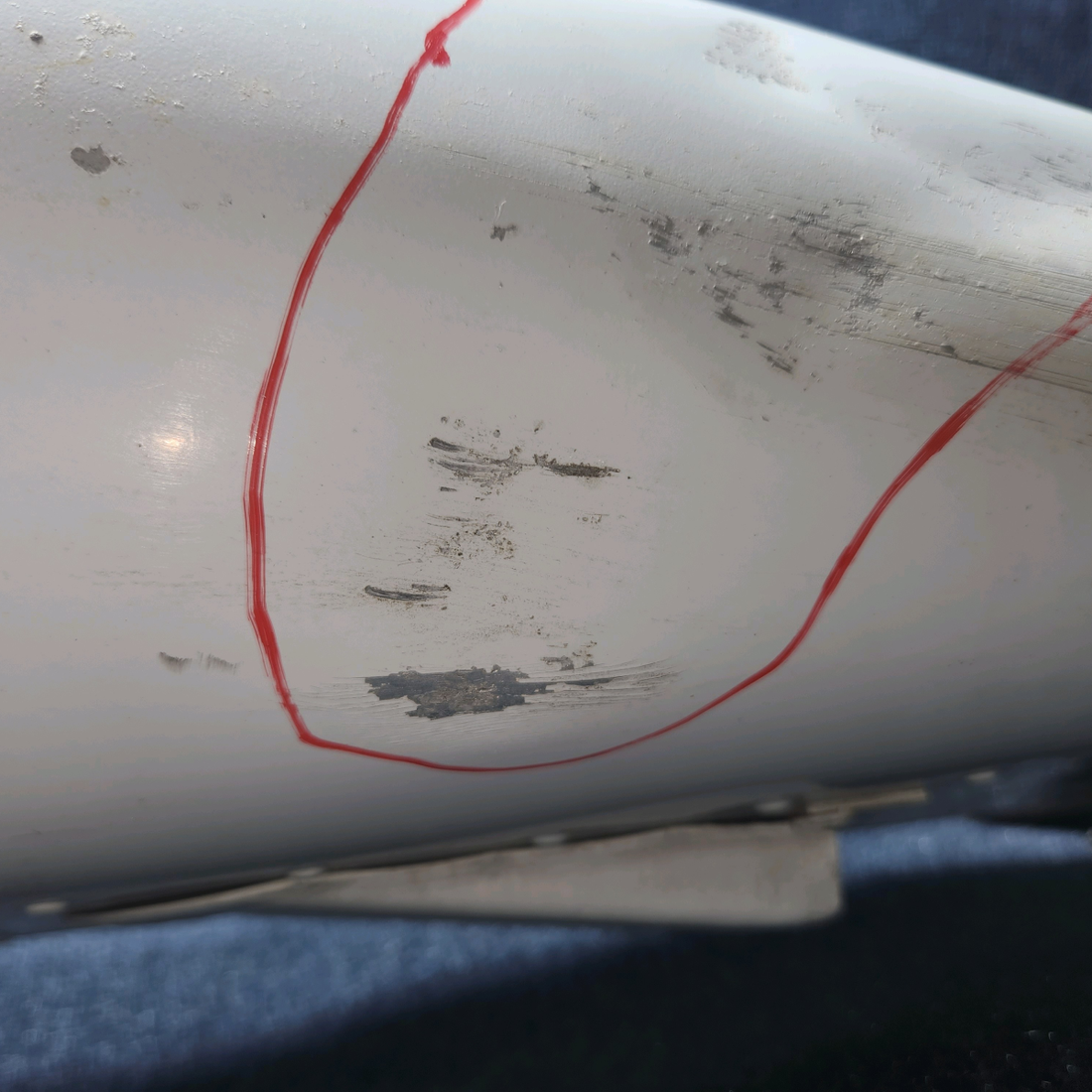 Used aircraft parts for sale, 0512008-2 Cessna 172F Fuselage Tailcone Assy