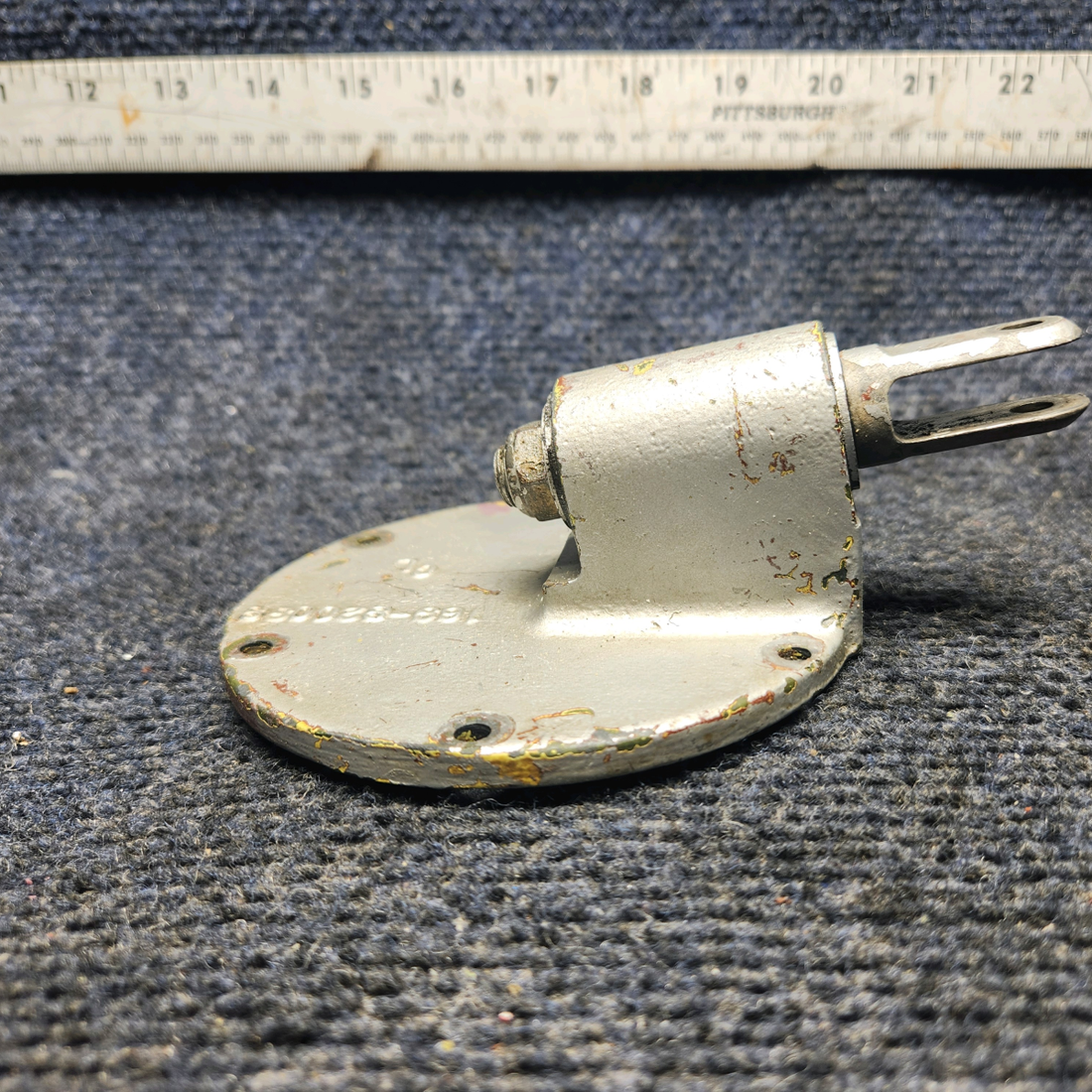 Used aircraft parts for sale, 169-820038-5 Beechcraft A24R Nose Gear Adapter